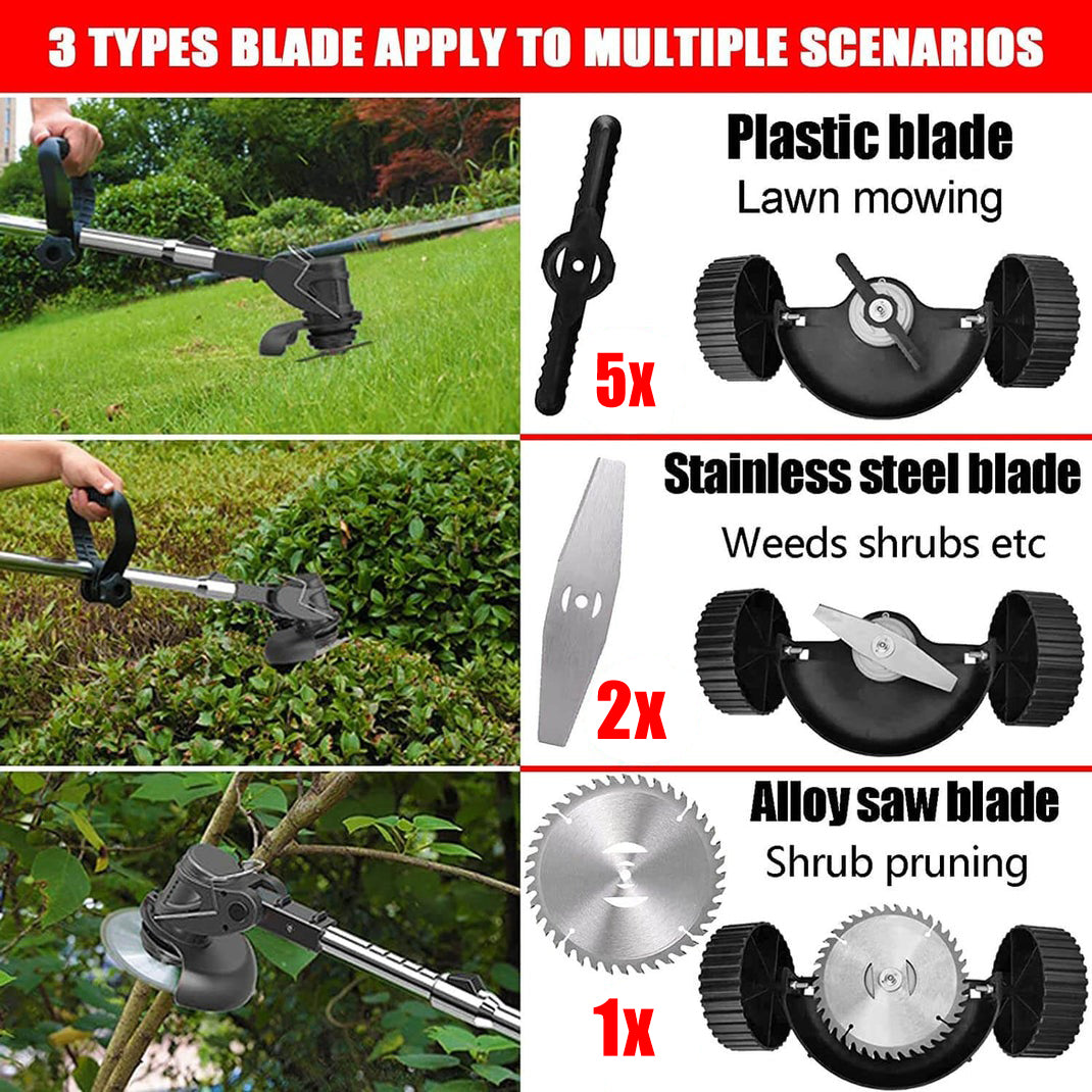 GreenFixtools™ 3 In 1 Cordless Grass Trimmer