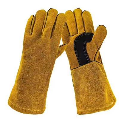 Leather Flame Retardant Welding Gloves