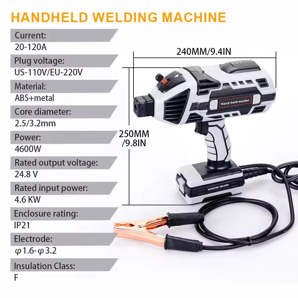 GreenFixtools™ Portable Welding Machine 4600W 110V