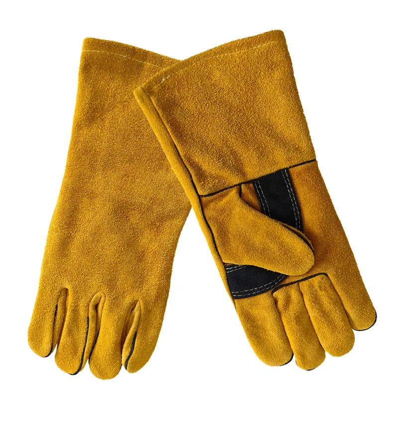 Leather Flame Retardant Welding Gloves